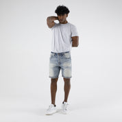 BERMUDA JEANS USED SLIM-11092