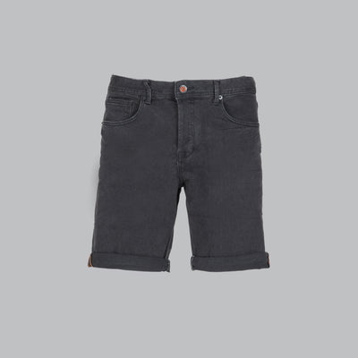 BERMUDA JEANS BLACK REG-11093