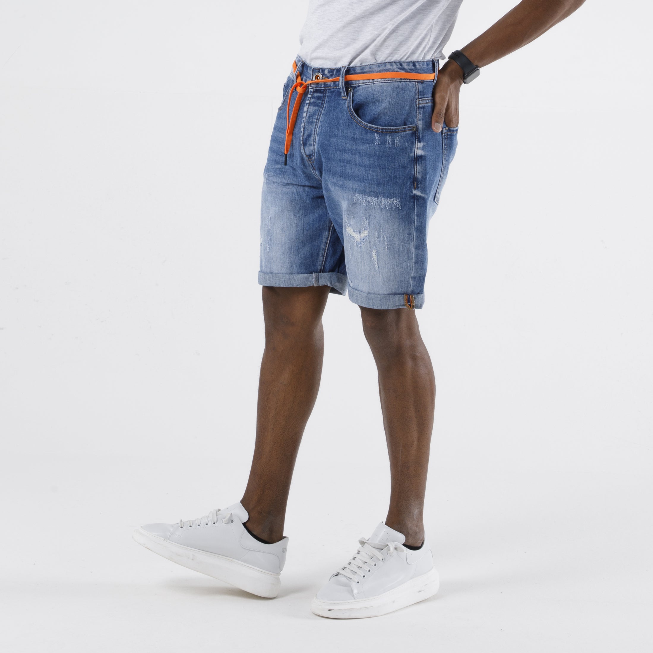 BERMUDA JEANS REGULAR STONE-11097