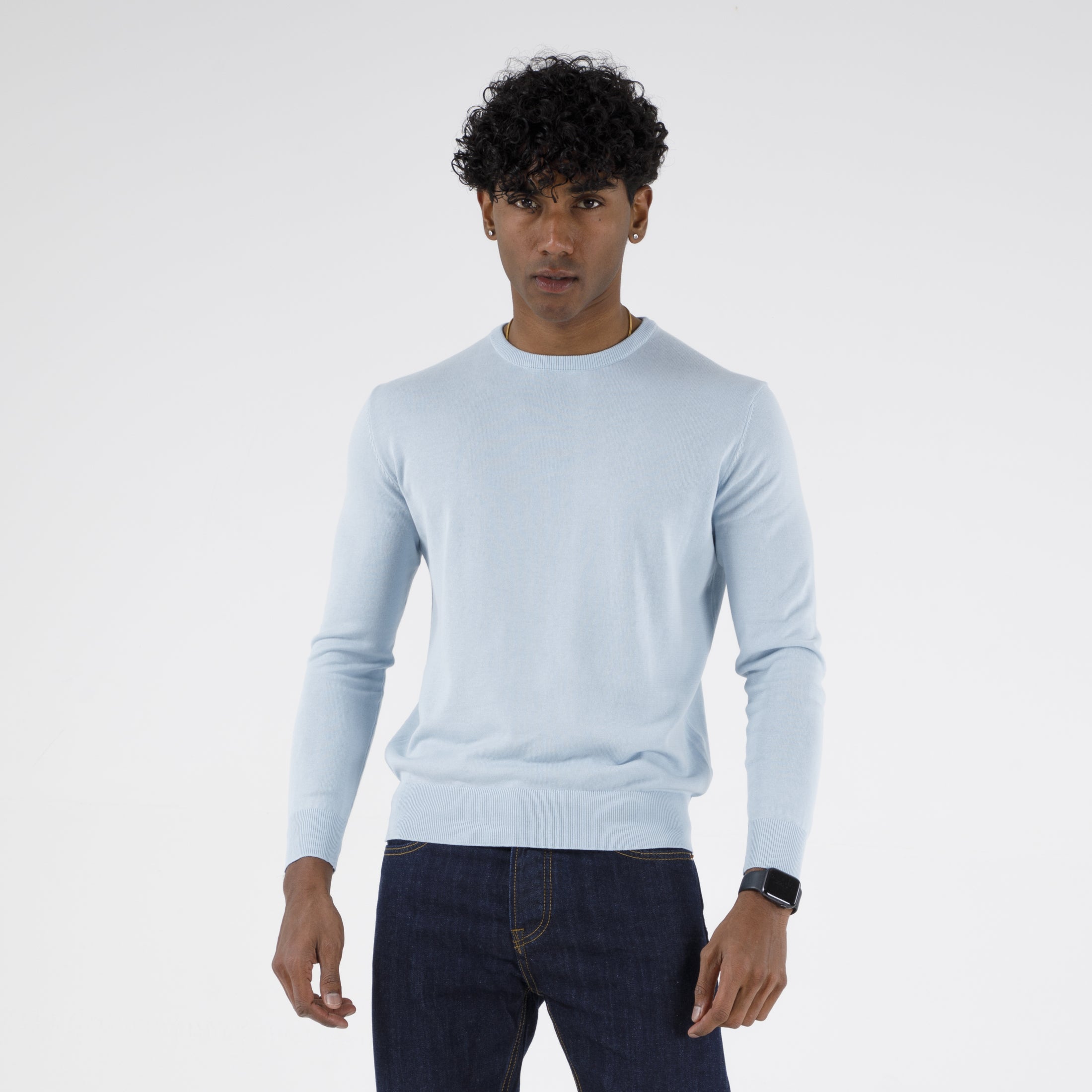MAGLIA COTONE MANICHE LUNGHE 10698