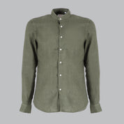 CAMICIA 100% LINO COREANA-10708