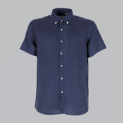 CAMICIA 100% LINO MANICA CORTA 10711