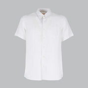 CAMICIA 100% LINO MANICA CORTA 10711