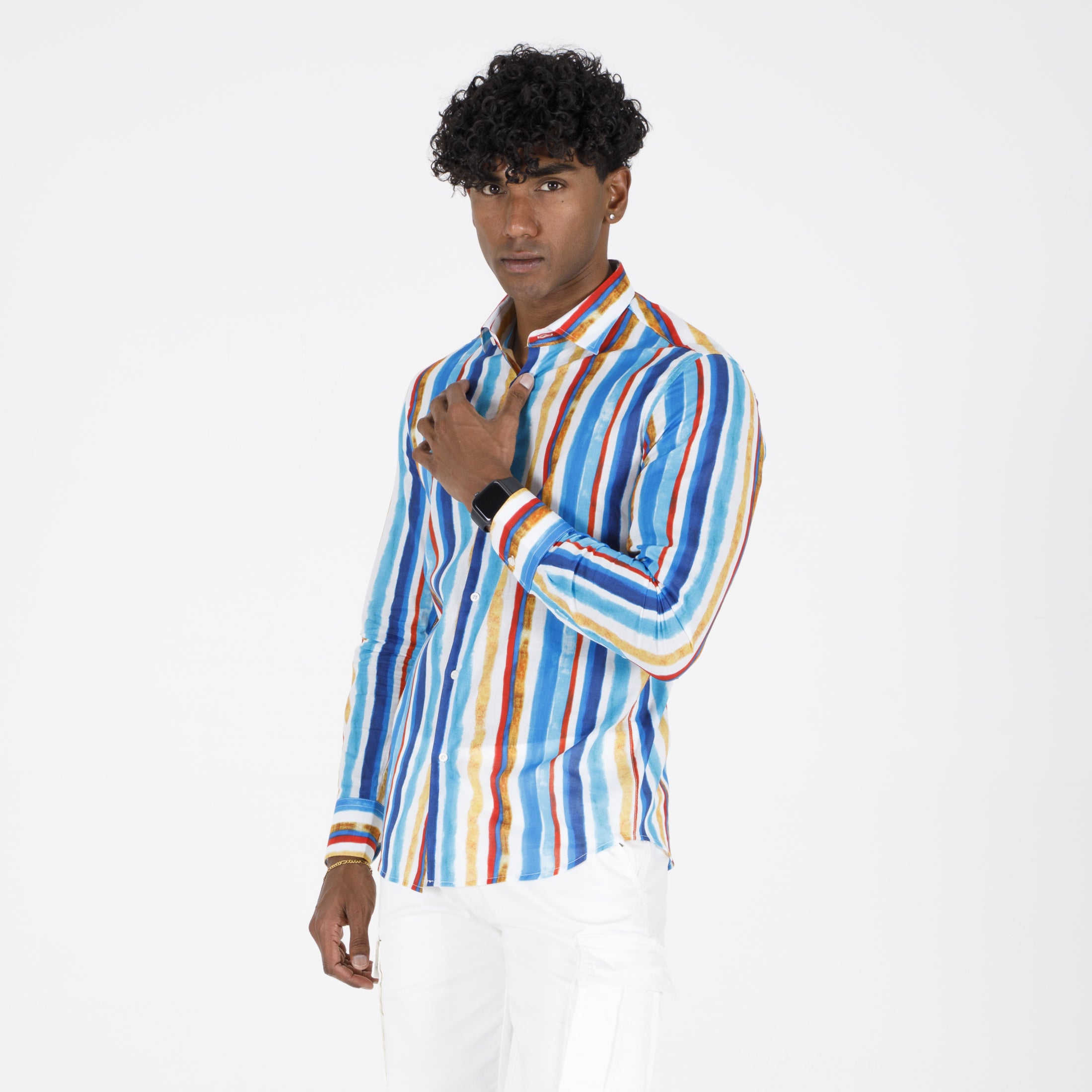 CAMICIA MULTICOLOR - 11069