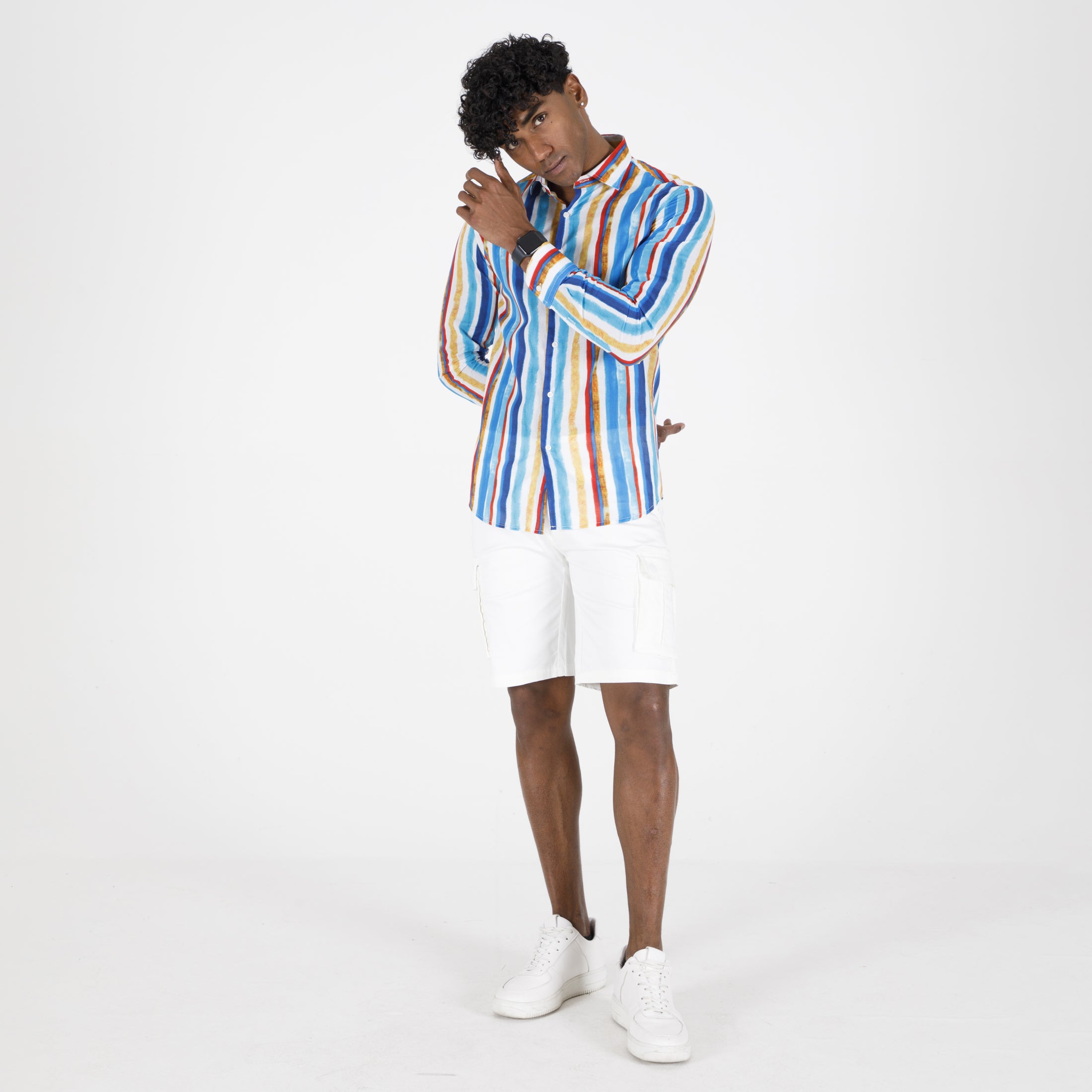 CAMICIA MULTICOLOR - 11069