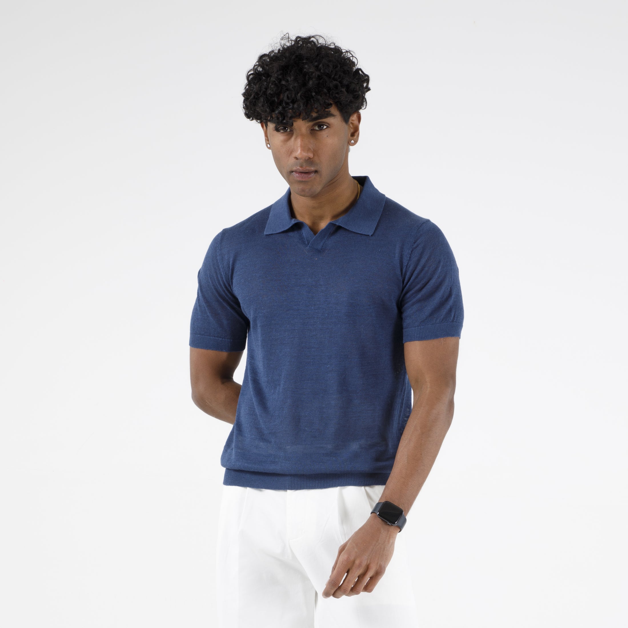 POLO IN LINO 100%  11058