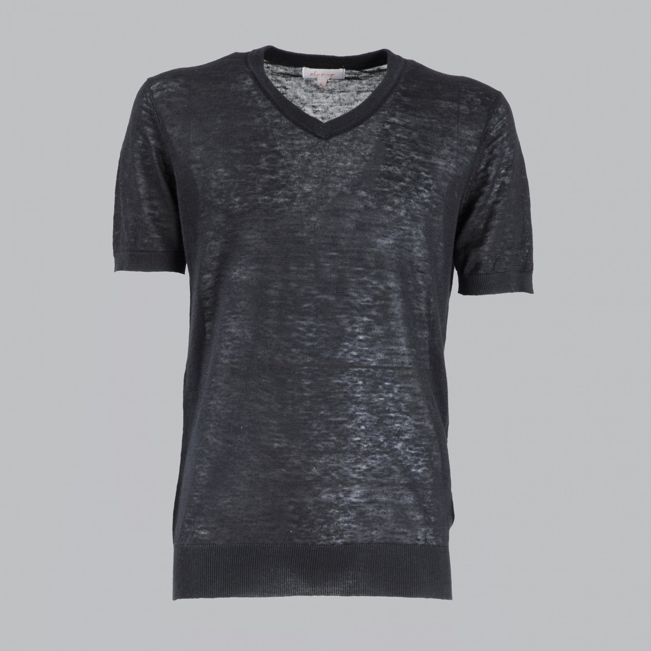 SCOLLO V IN LINO 100%  11059