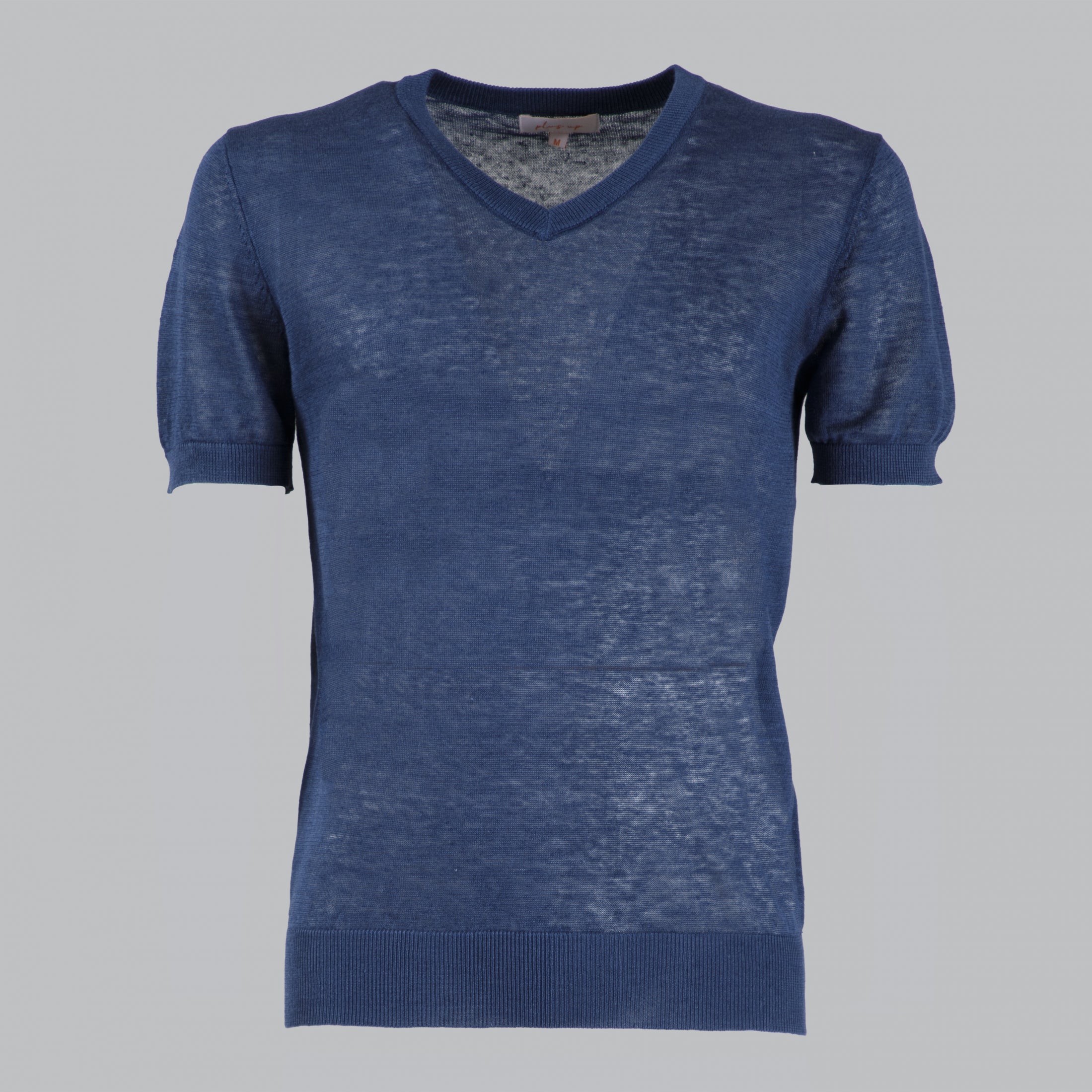 SCOLLO V IN LINO 100%  11059