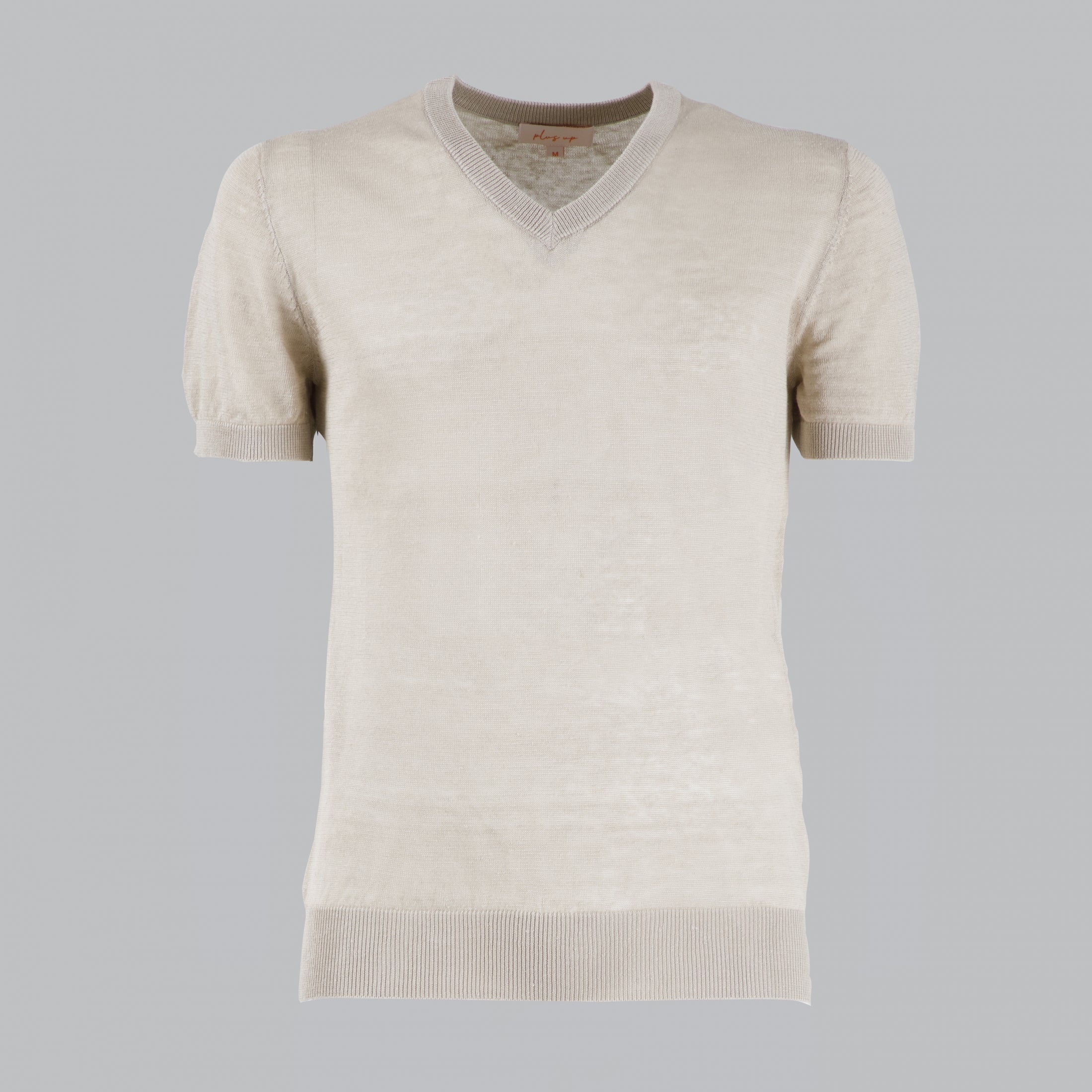 SCOLLO V IN LINO 100%  11059