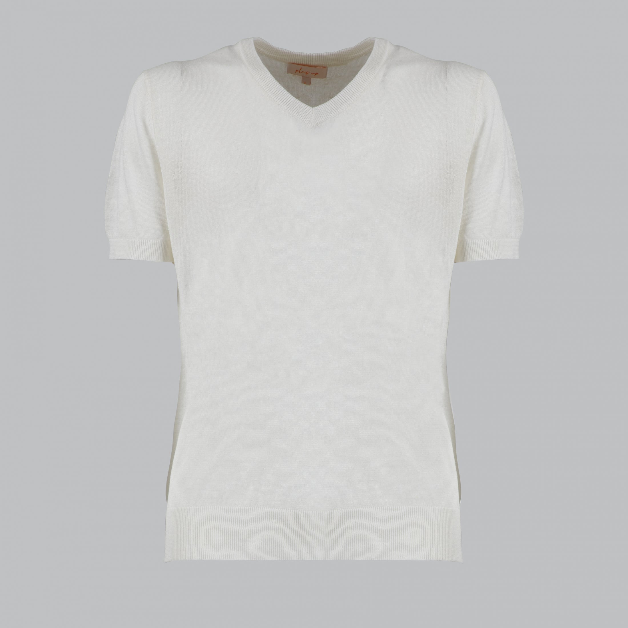 SCOLLO V IN LINO 100%  11059
