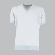 SCOLLO V IN LINO 100%  11059