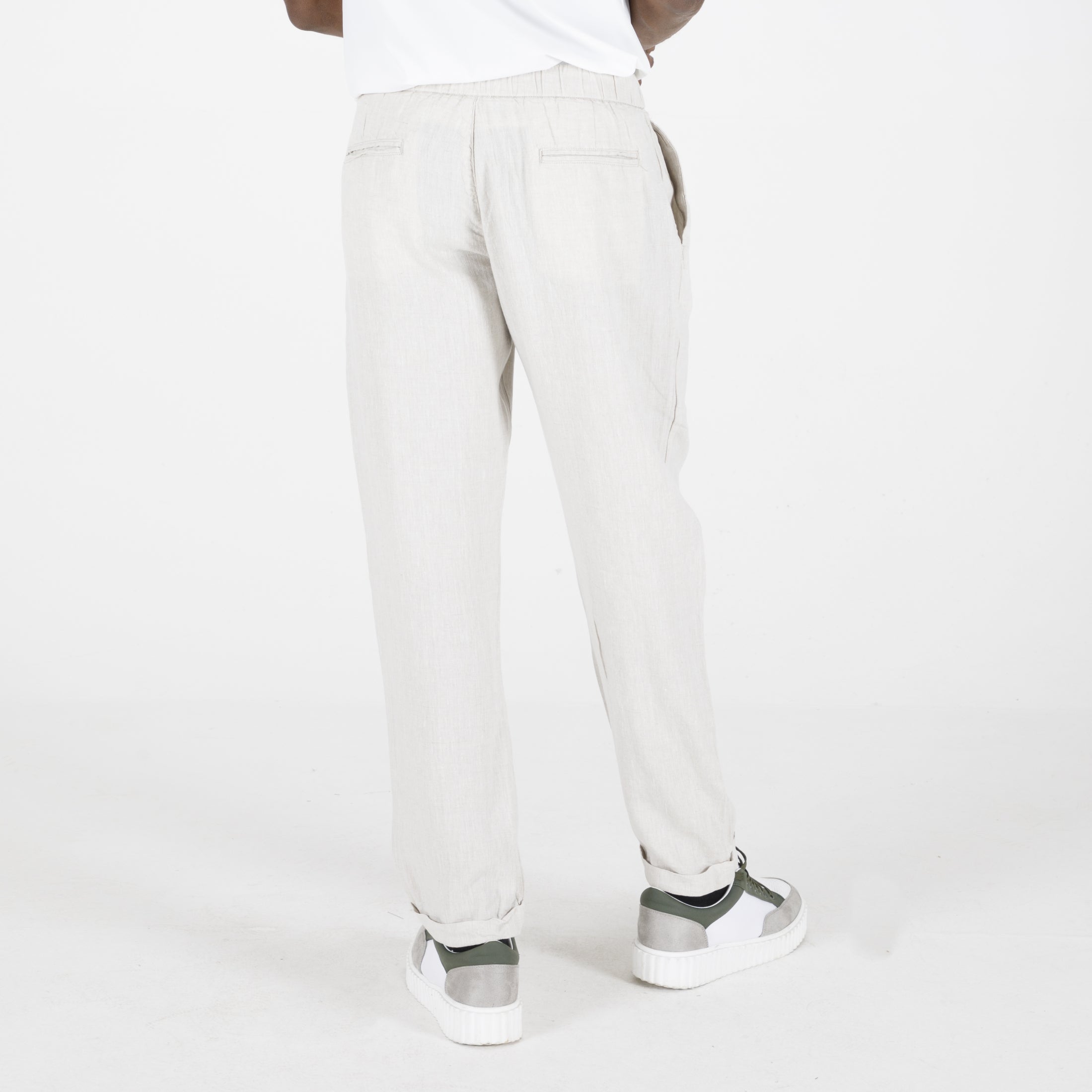 PANTALACCIO LINO BASIC- 11062