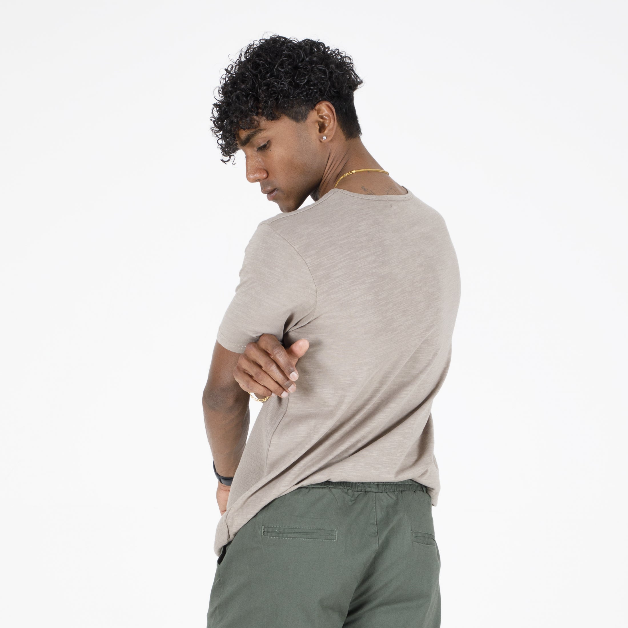 T-SHIRT LINO E COTONE 10722