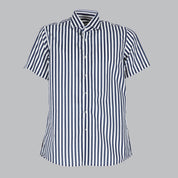 CAMICIA RIGATA MEZZA MANICA- 11138