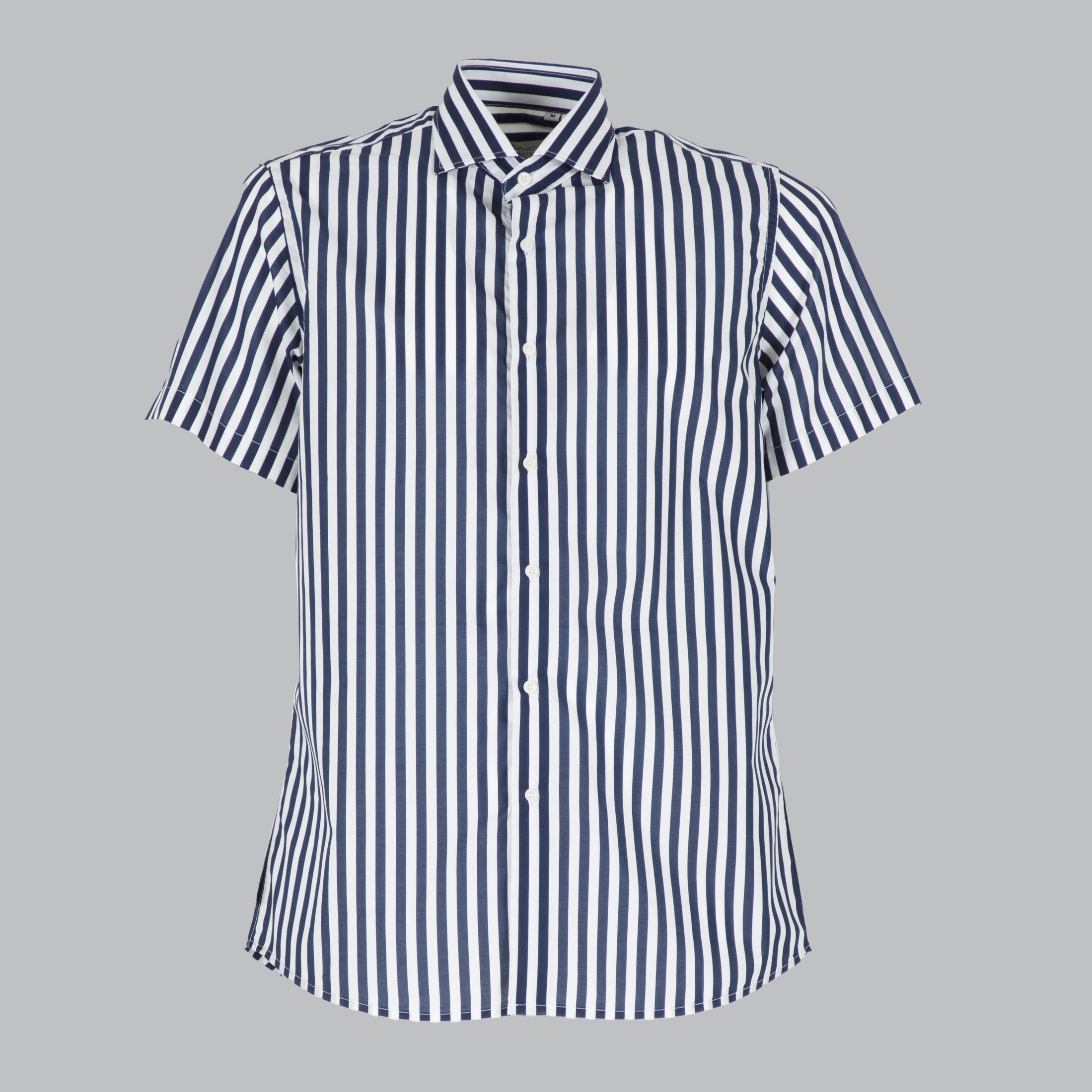 CAMICIA RIGATA MEZZA MANICA- 11138