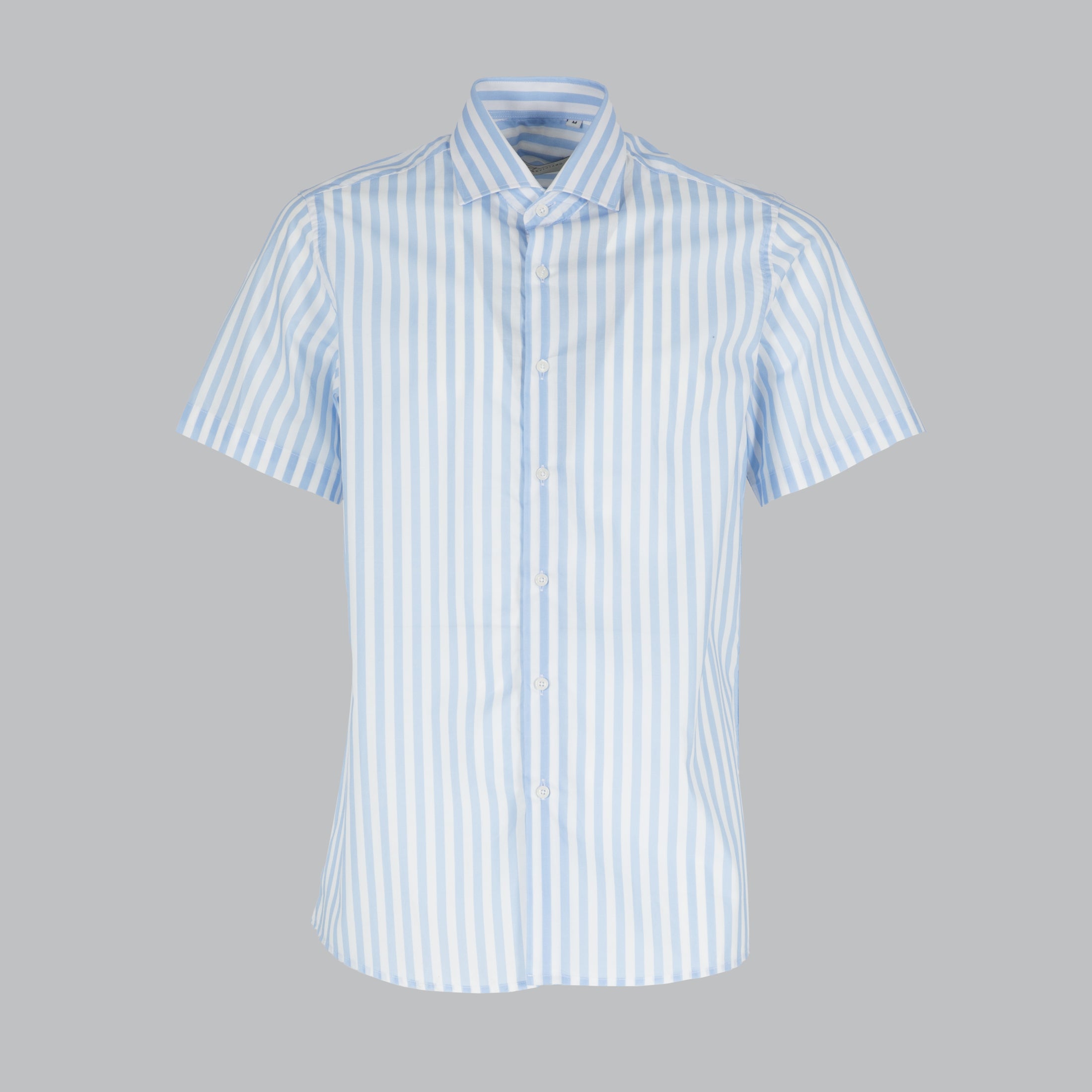 CAMICIA RIGATA MEZZA MANICA- 11138