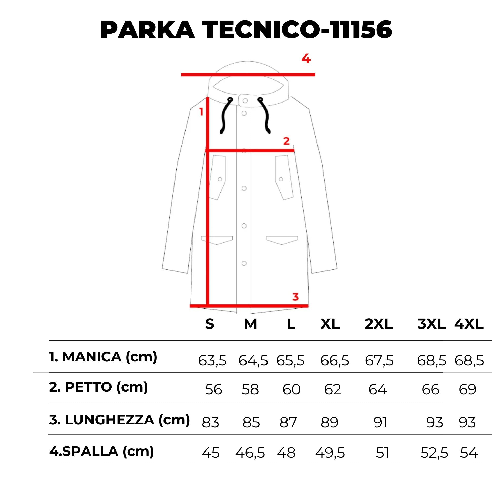 PARKA TECNICO -11156