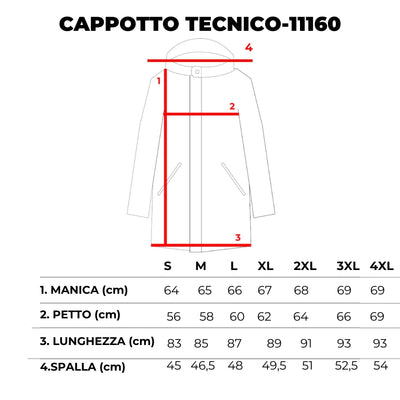 CAPPOTTO TECNICO -11160