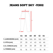 JEANS SLIM SOFT SKY- 11302