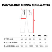 PANTALONI MEZZO ELASTICO PUNTO MILANO-11176