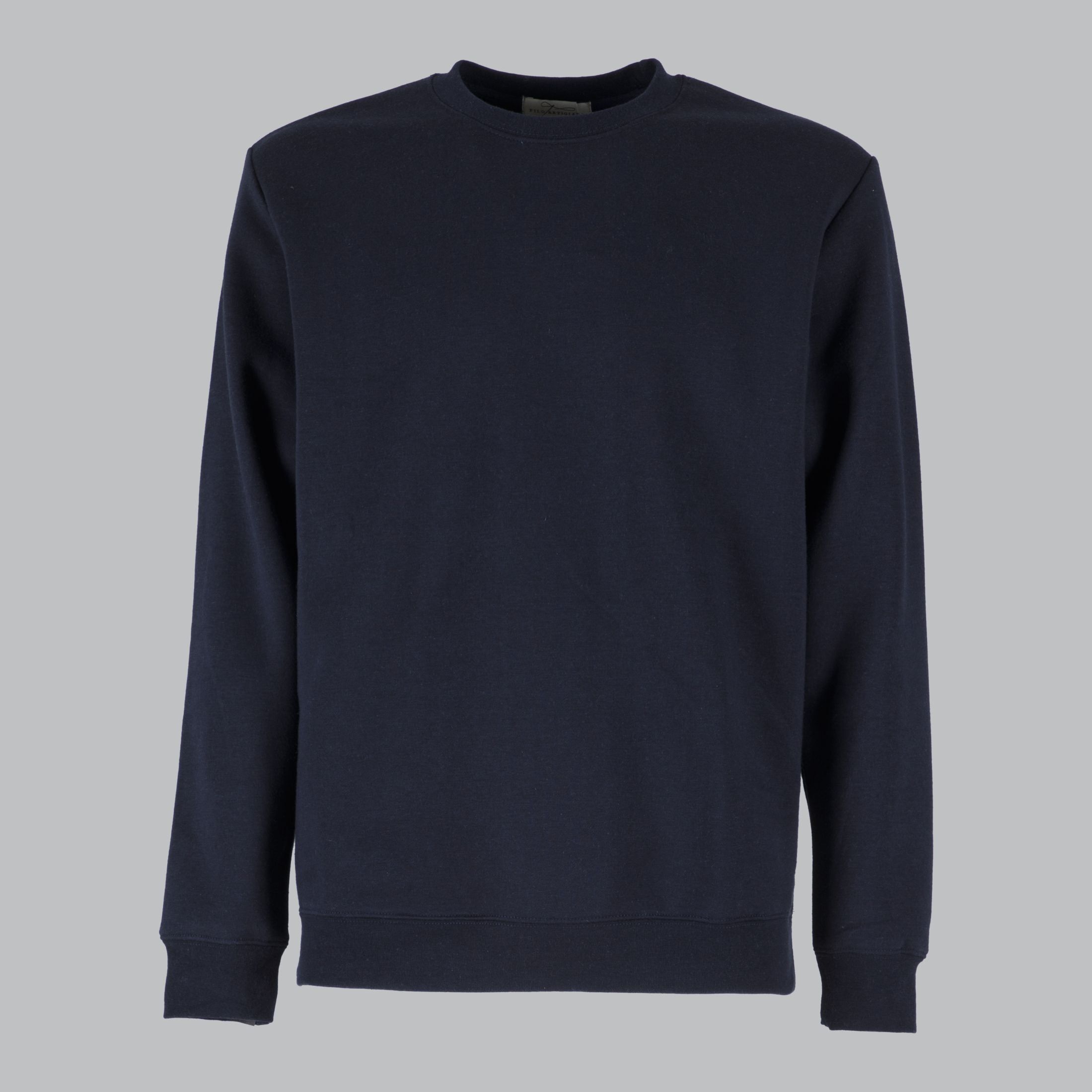 Felpa Uomo Girocollo - Cotone E Poliestere, Taglie S-5XL, Basic Per Tutti I Giorni - Foto 2