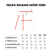 FELPA MEZZA ZIP-11261