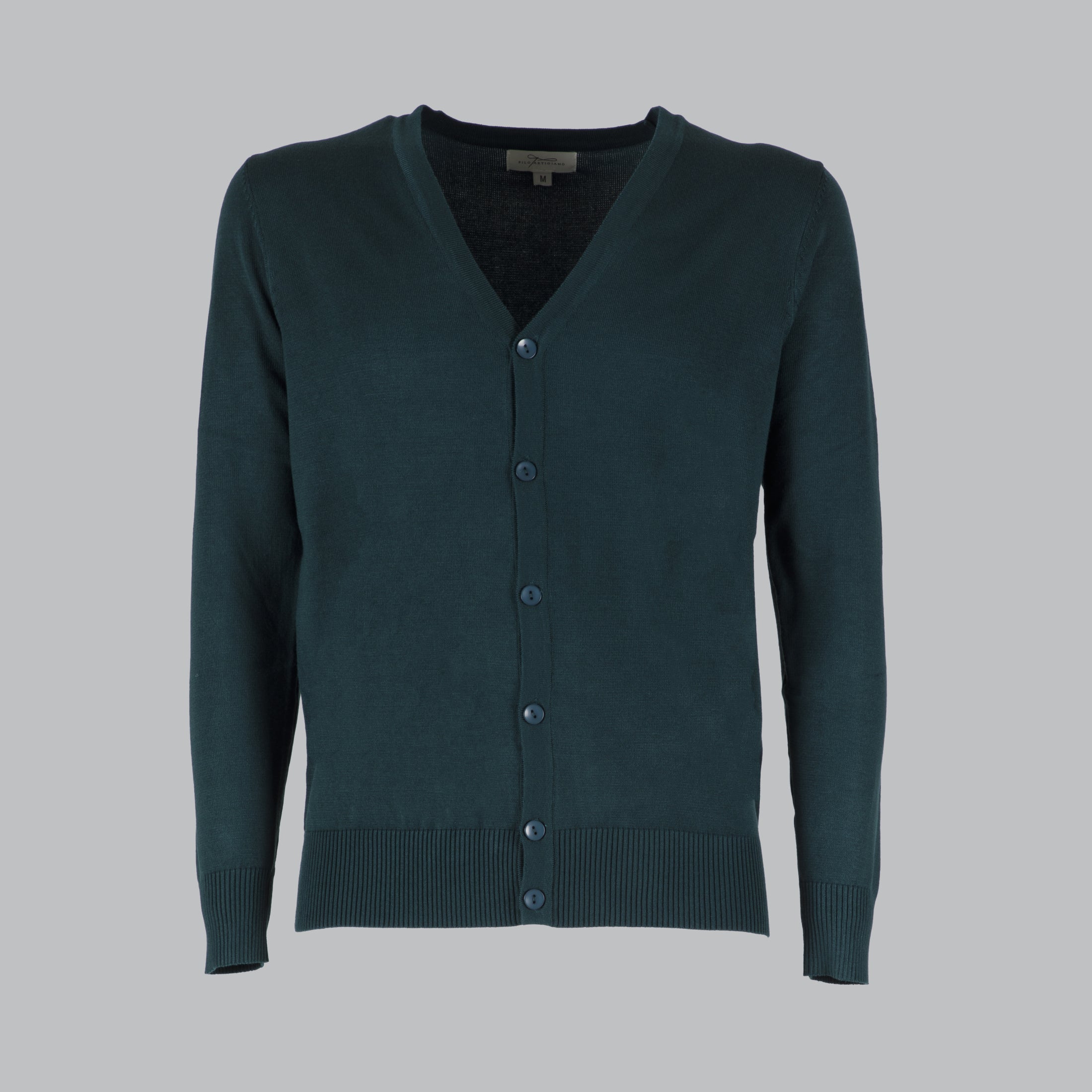 CARDIGAN DOPPIO FILO BOTTONI-11243