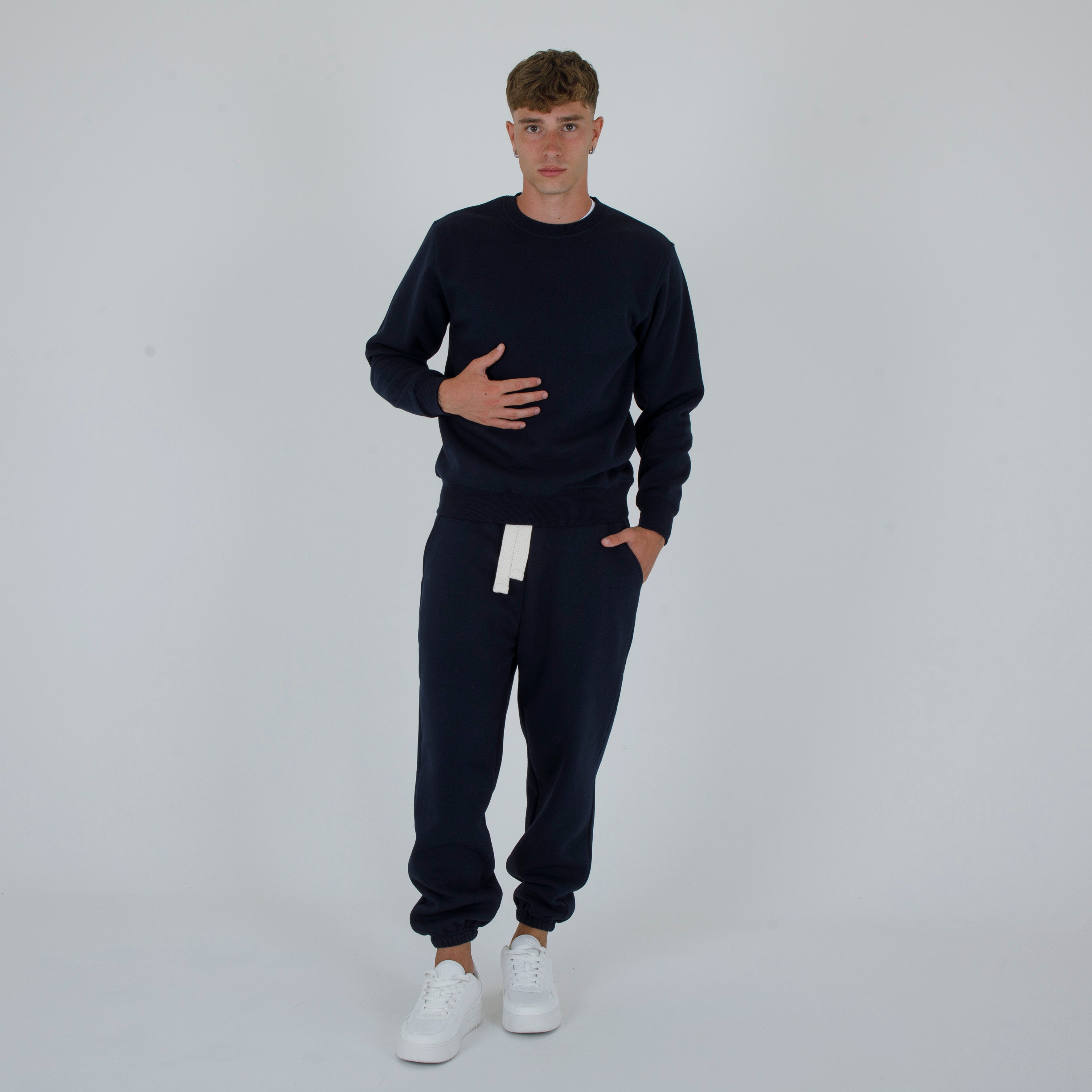 FELPA G/COLLO BASIC-11412