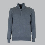 PULL DOPPIO FILO MEZZA ZIP-11436