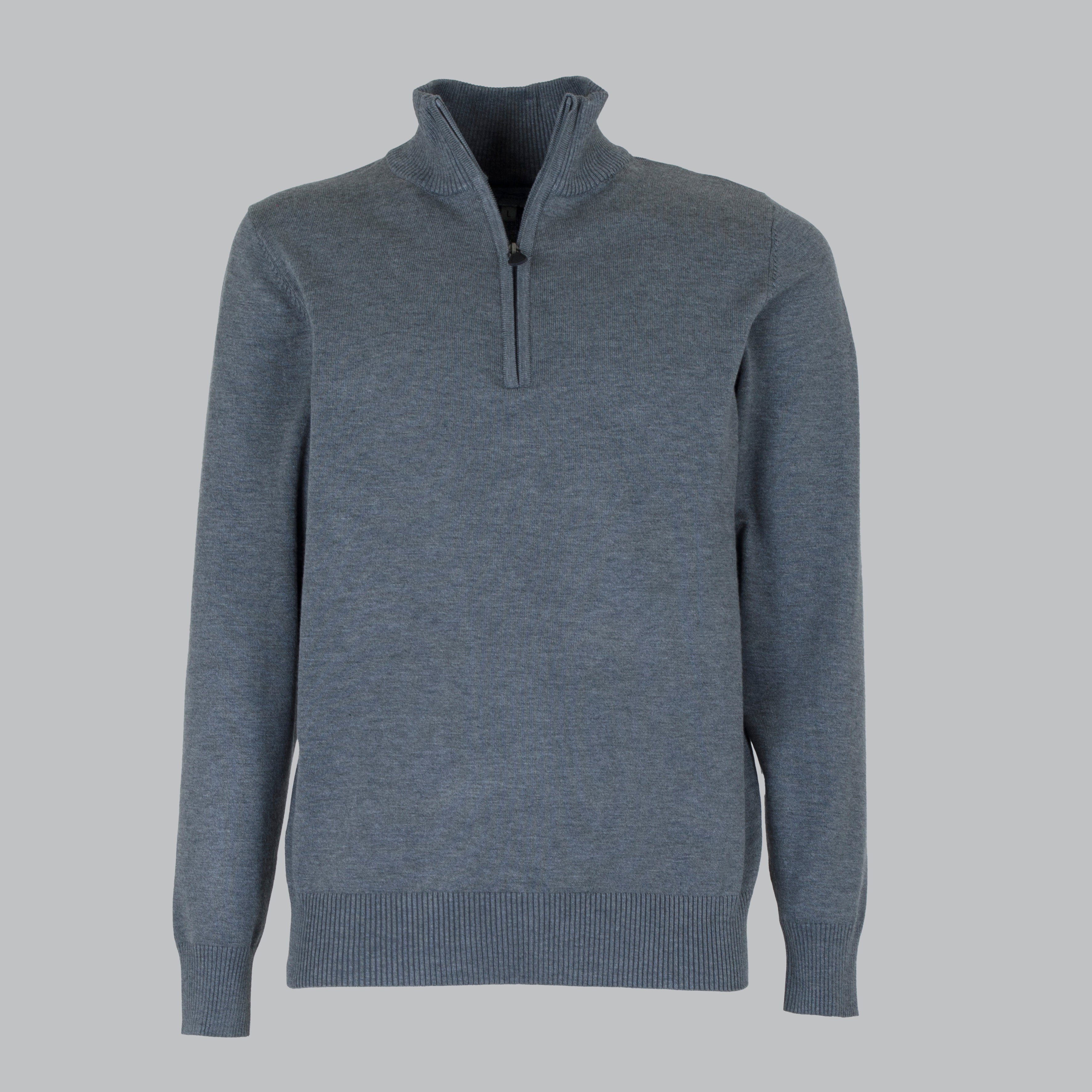 PULL DOPPIO FILO MEZZA ZIP-11436