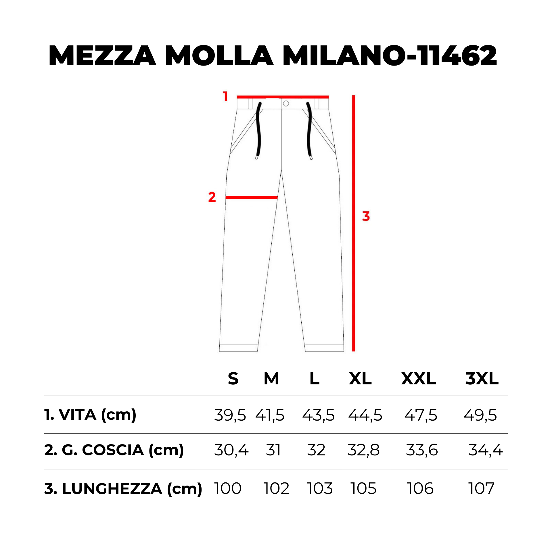 PANT MILANO MEZZO ELASTICO-11462