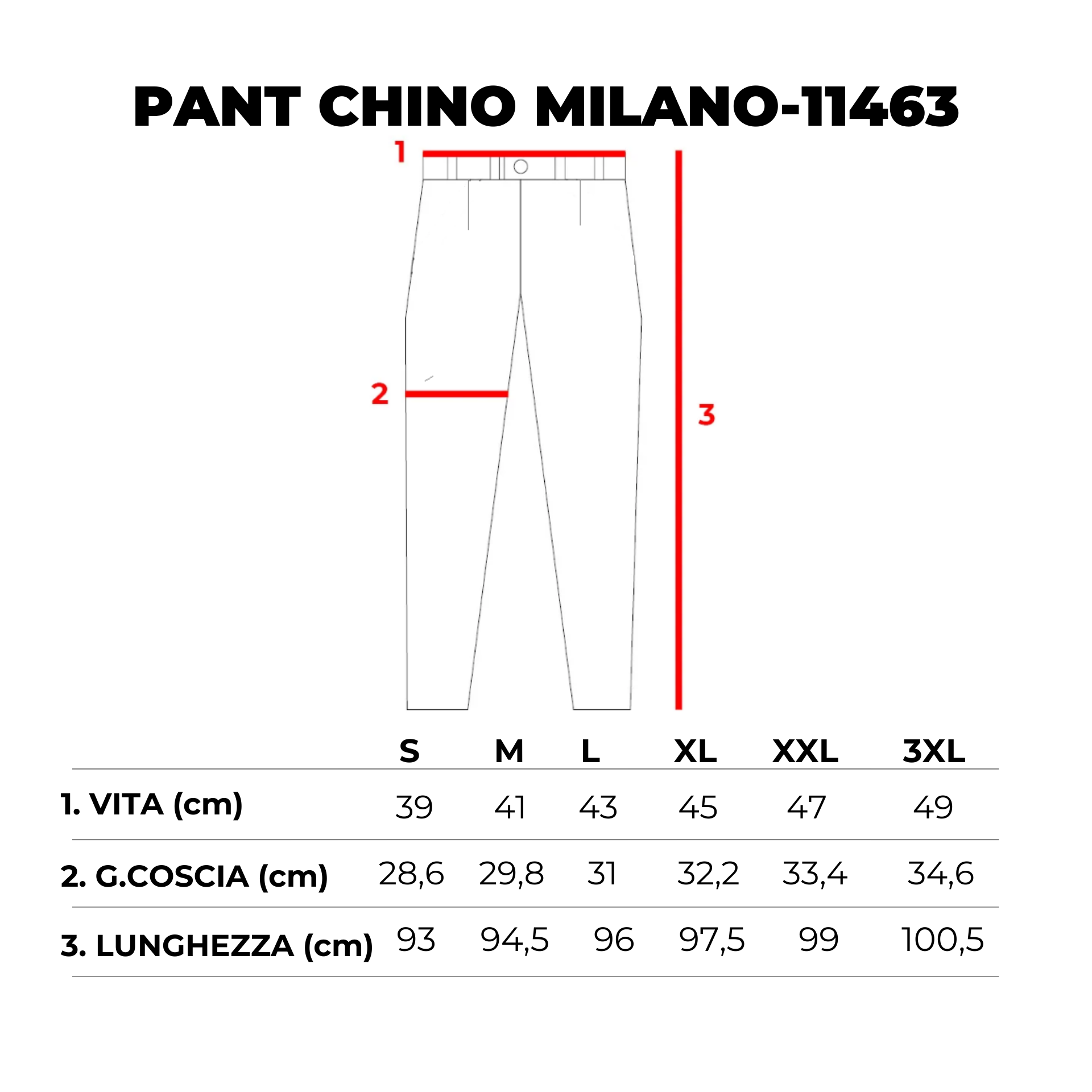 PANTALONE CHINO MILANO-11463