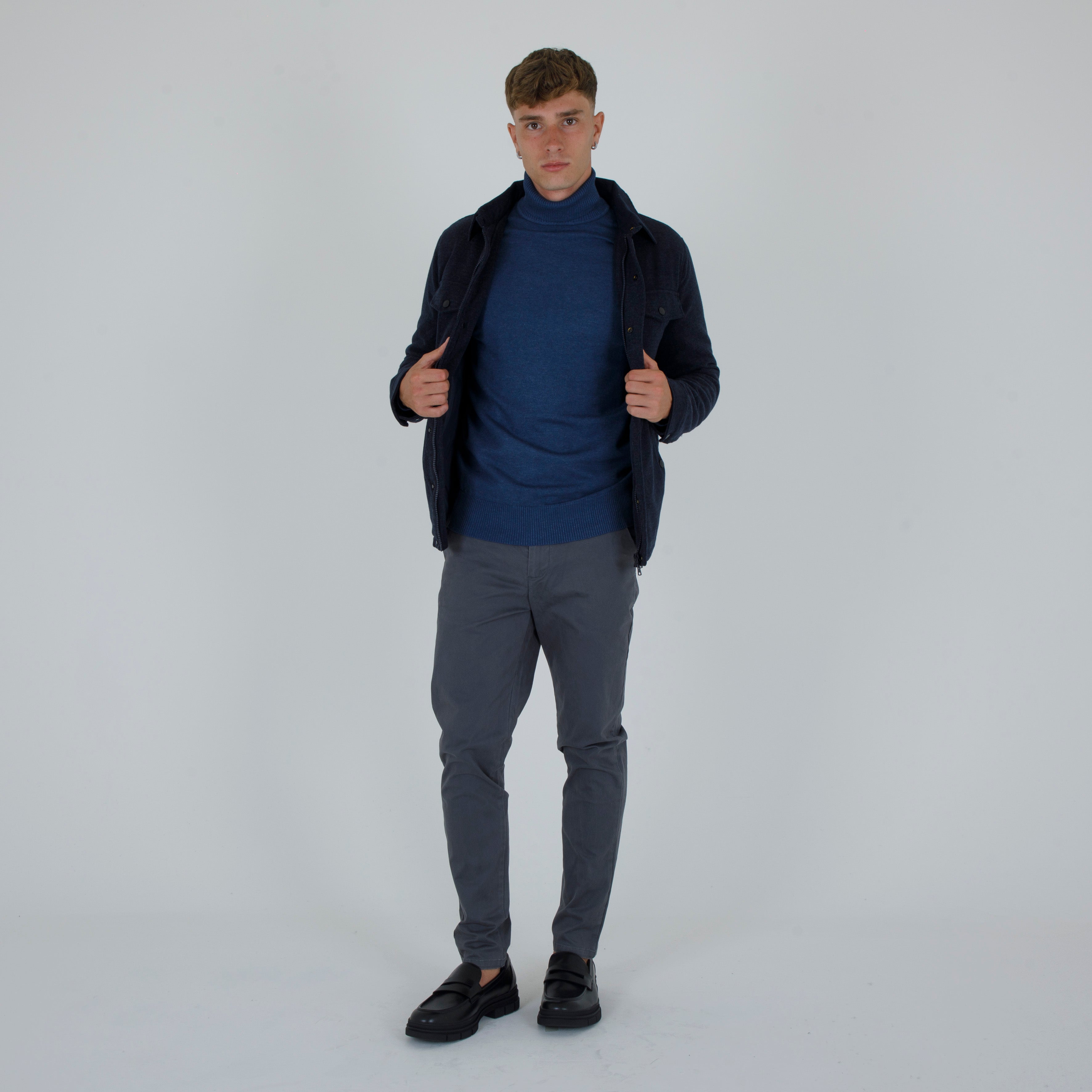 GIACCA OVERSHIRT MISTO LANA-11471