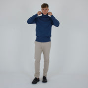 PULL. COLLO ALTO DOPPIO FILO-11434