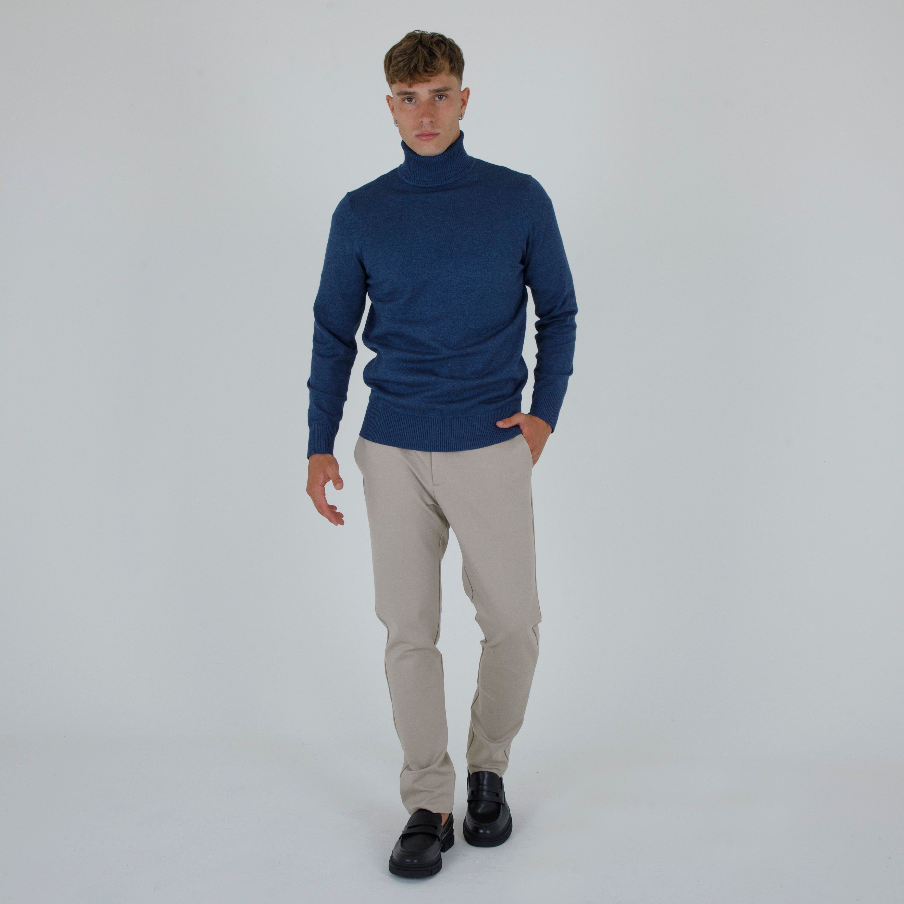PULL. COLLO ALTO DOPPIO FILO-11434