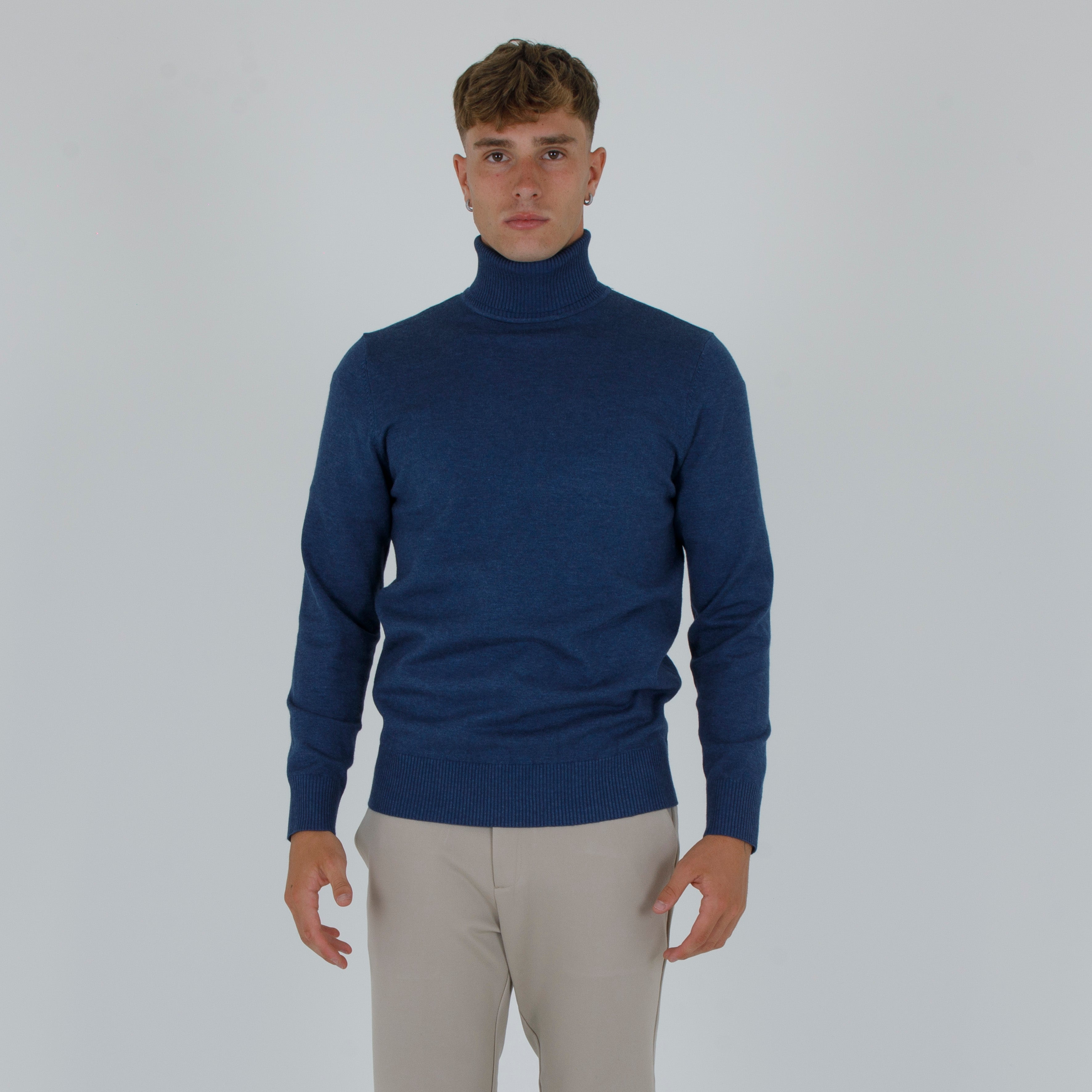PULL. COLLO ALTO DOPPIO FILO-11434