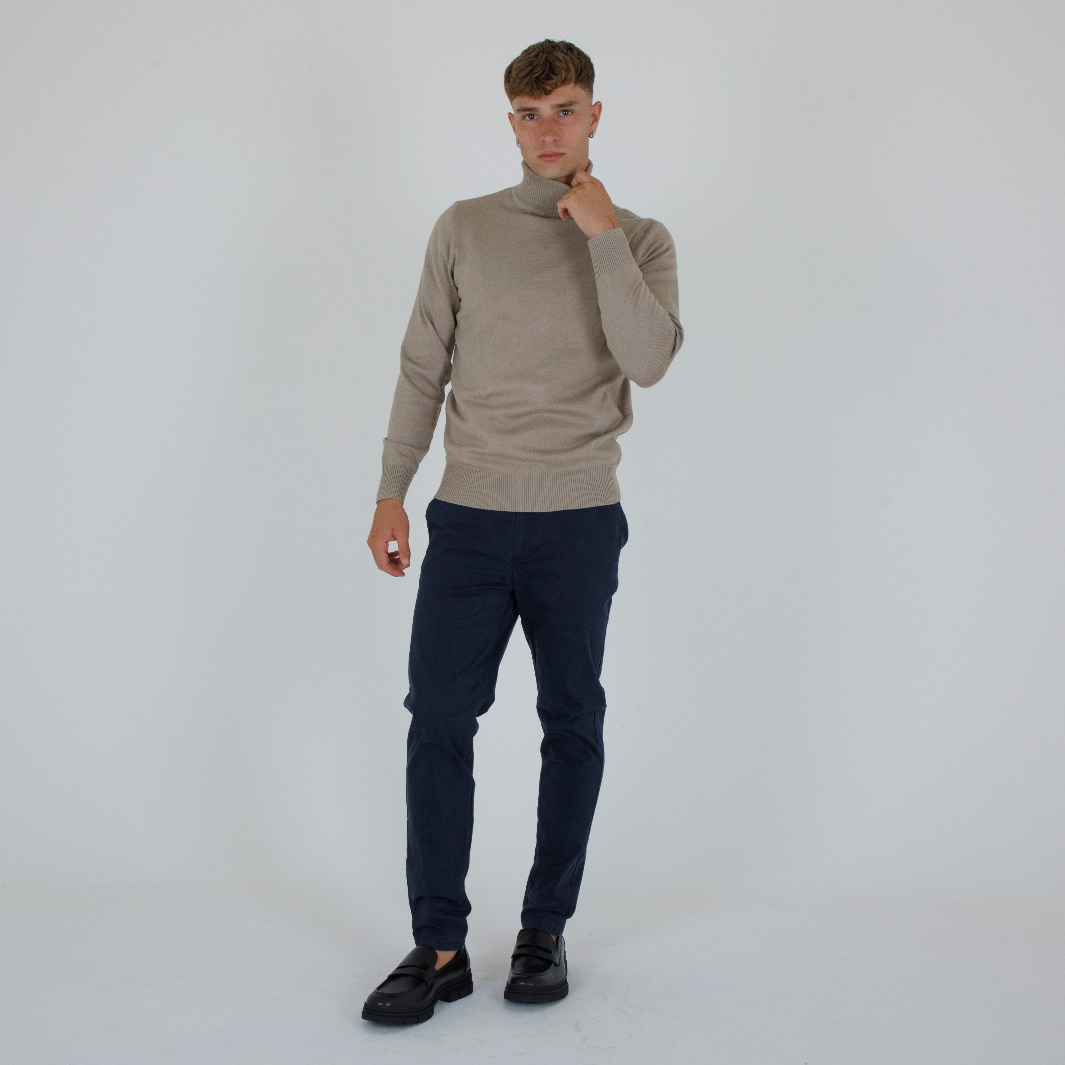 PULL. COLLO ALTO DOPPIO FILO-11434
