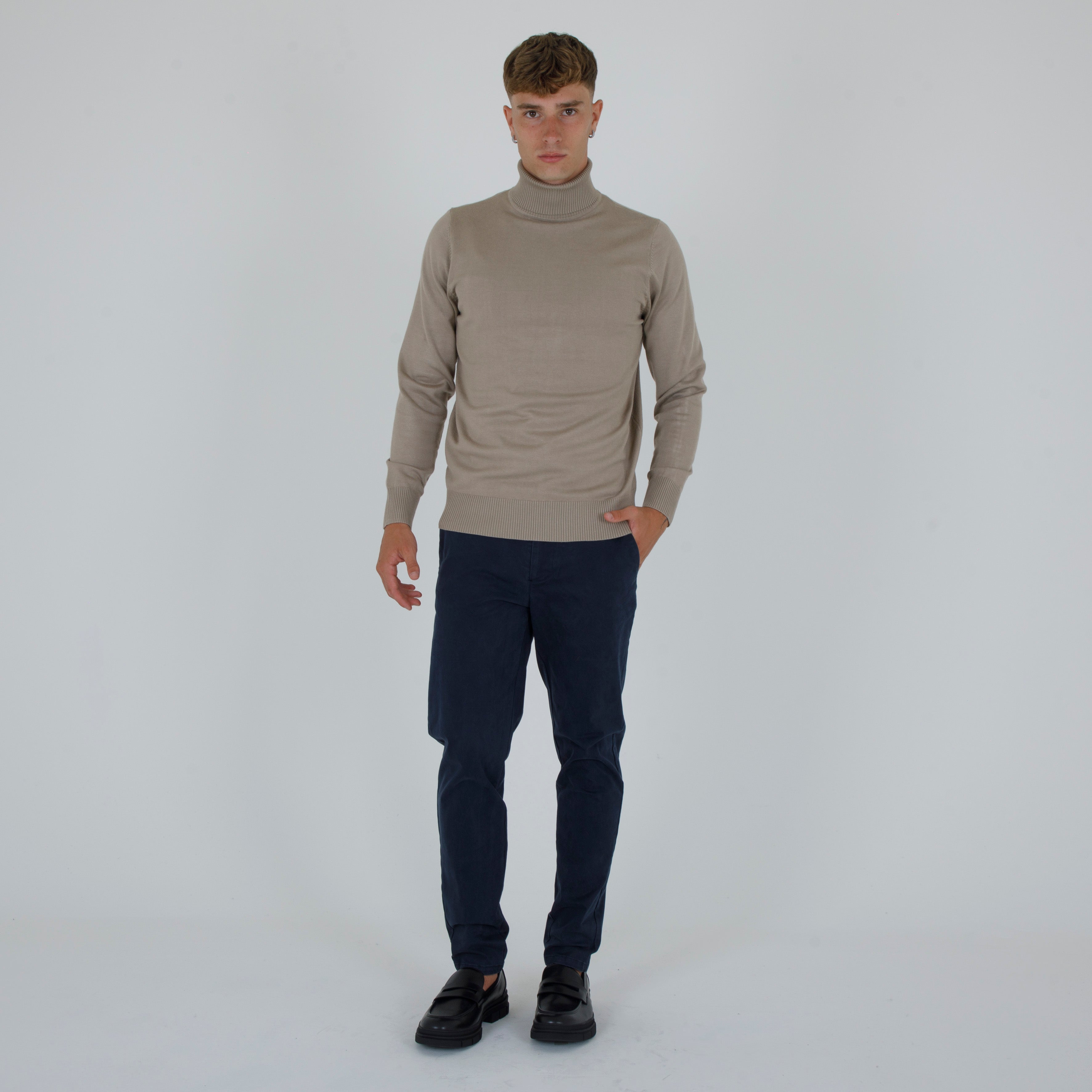 PULL. COLLO ALTO DOPPIO FILO-11434