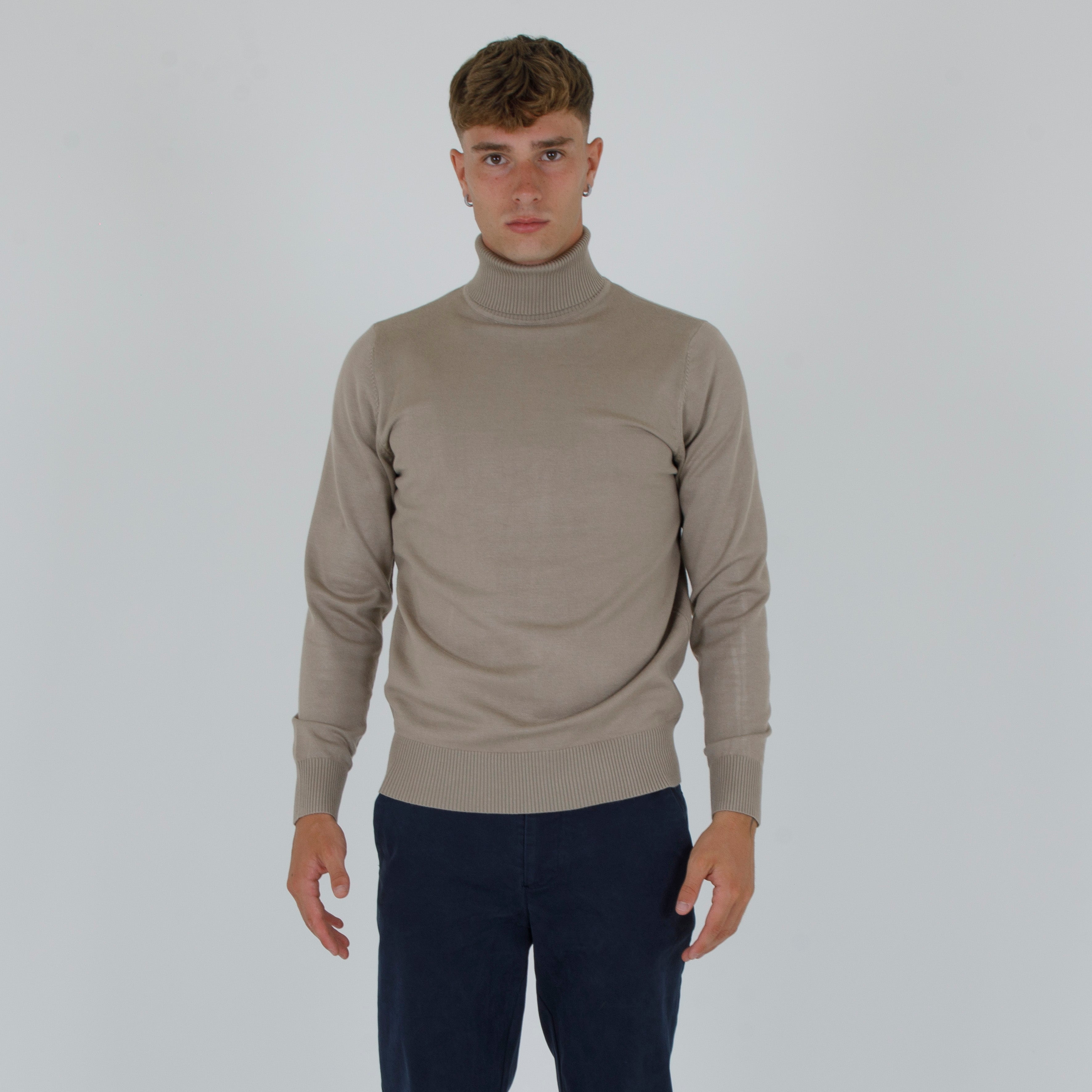 PULL. COLLO ALTO DOPPIO FILO-11434