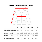 GIACCA OVERSHIRT MISTO LANA-11467