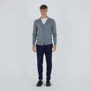 CARDIGAN DOPPIO FILO BOTTONI-11432