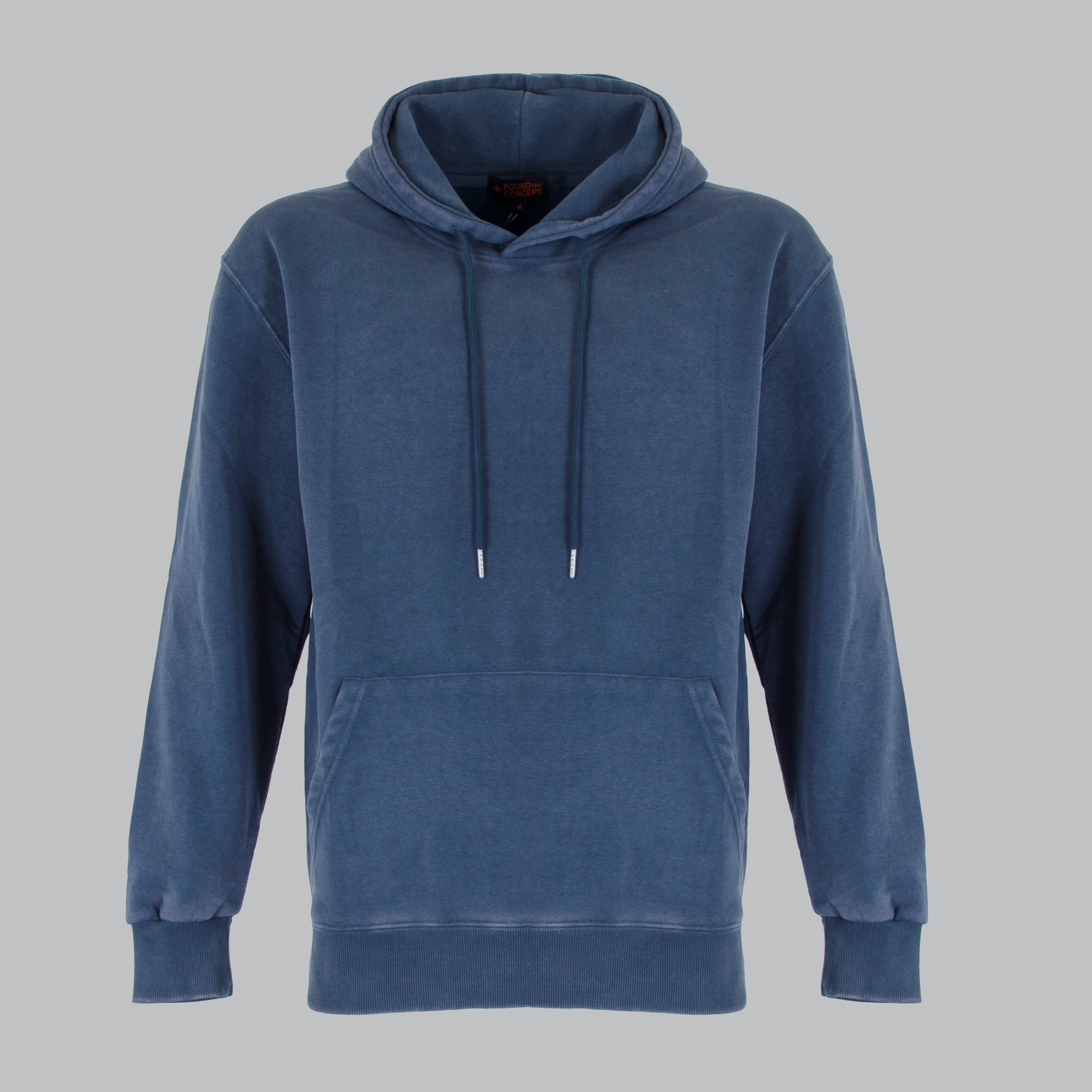 FELPA CAPPUCCIO STONE WASH-11413