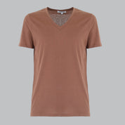 T-SHIRT SCOLLO A V -11497