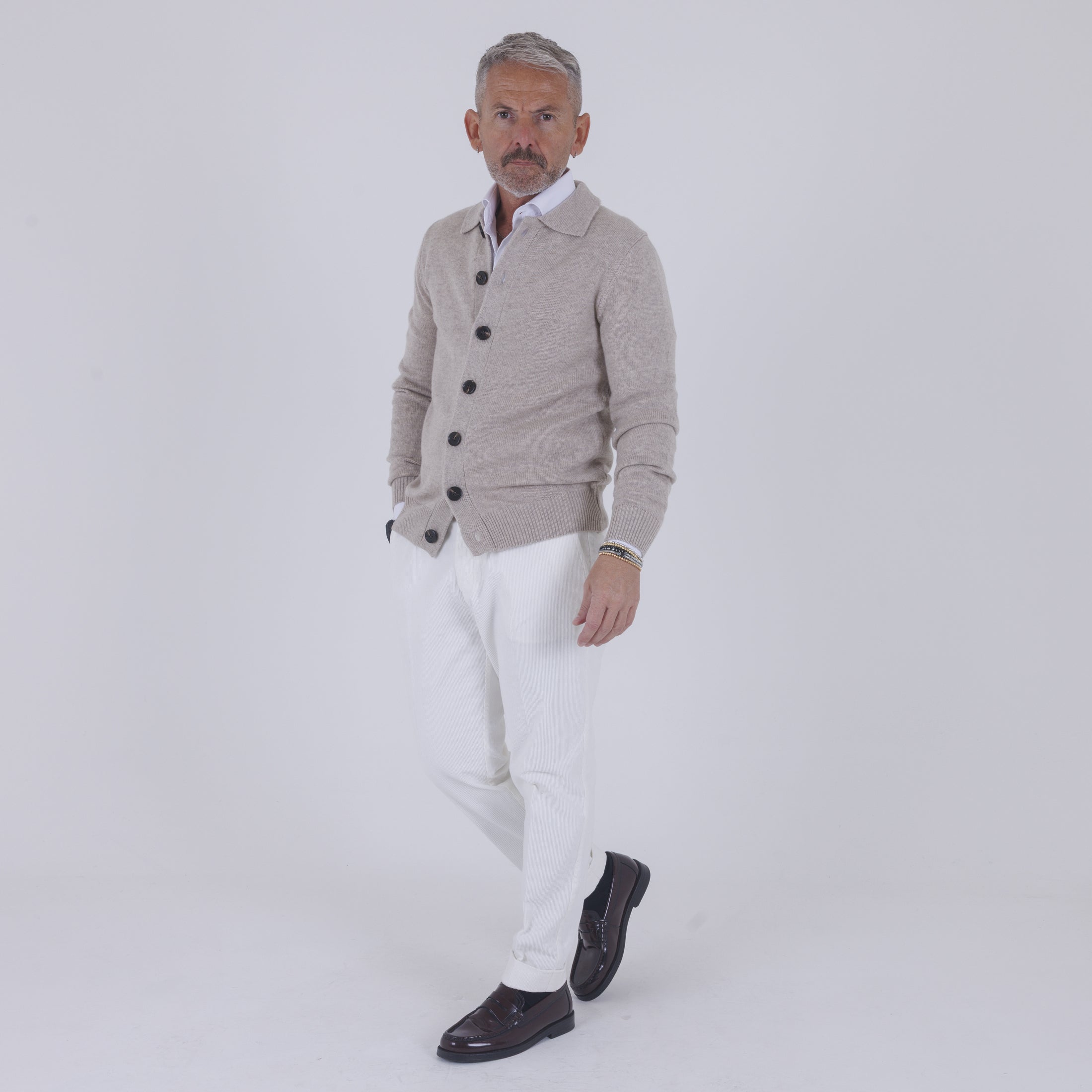 CARDIGAN COLLO CAMICIA-11444