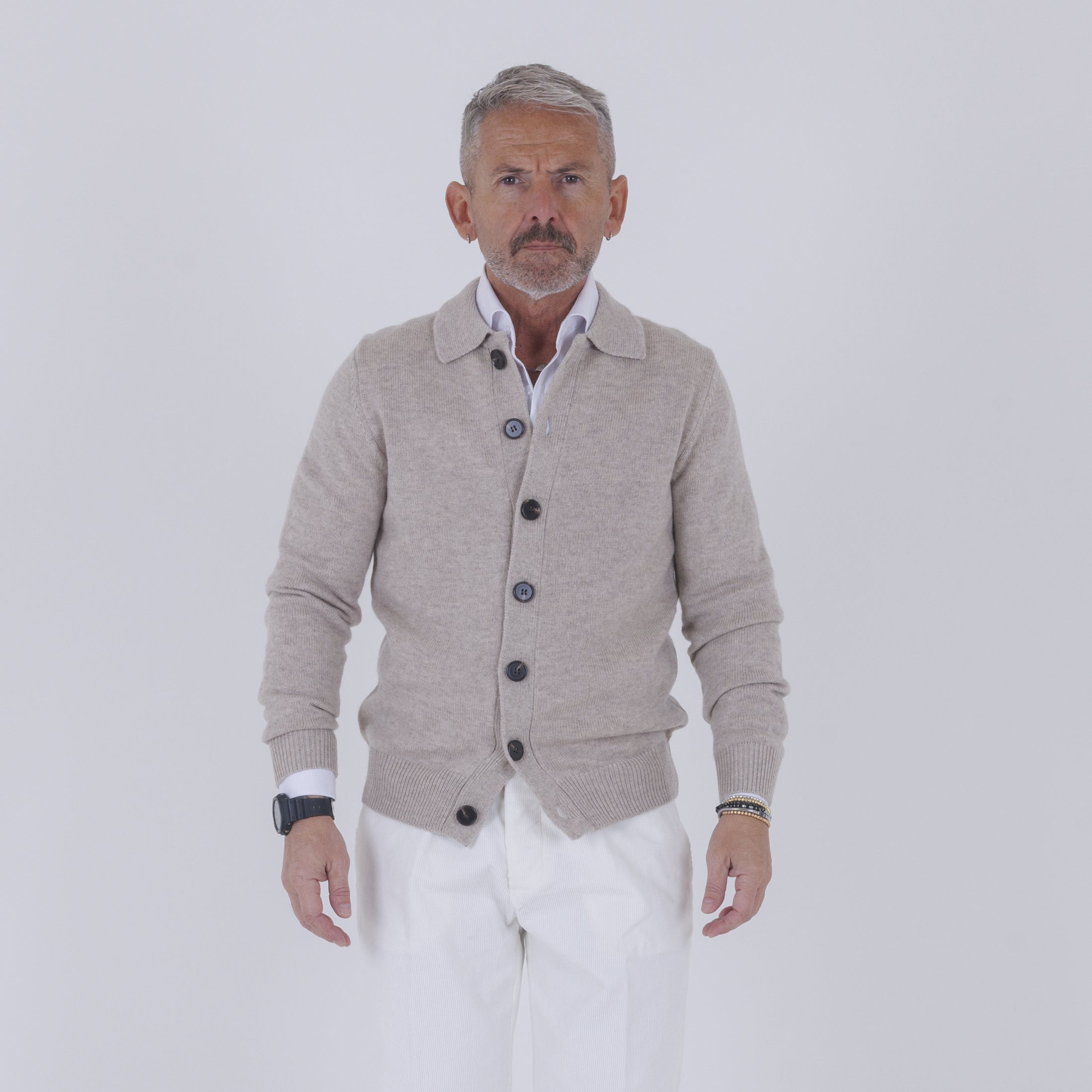 CARDIGAN COLLO CAMICIA-11444