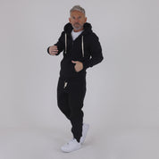 FELPA ZIP POLICOT CAPPUCCIO BASIC-11599