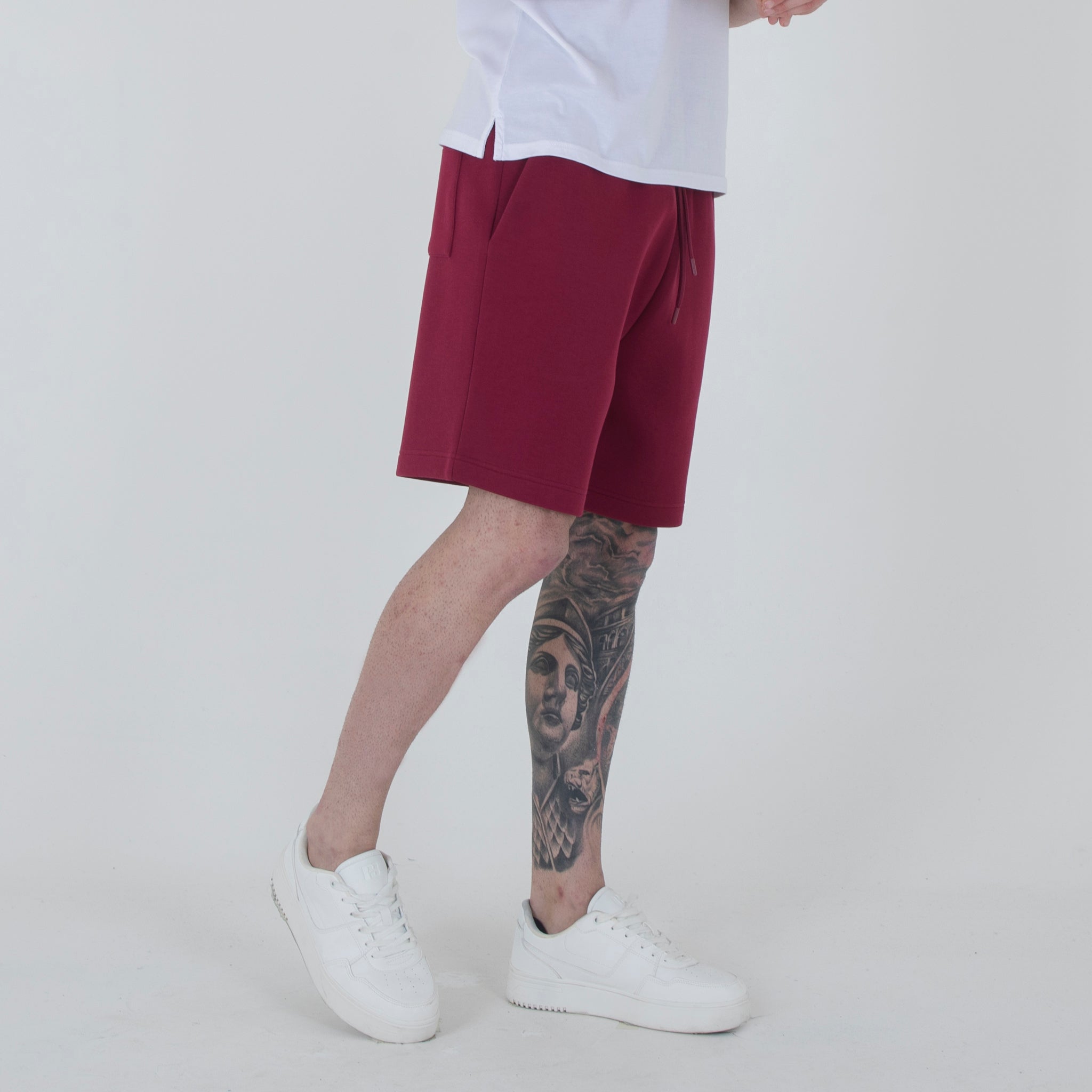 BERMUDA JOGGER BASIC-11540|Colore:Bordeaux
