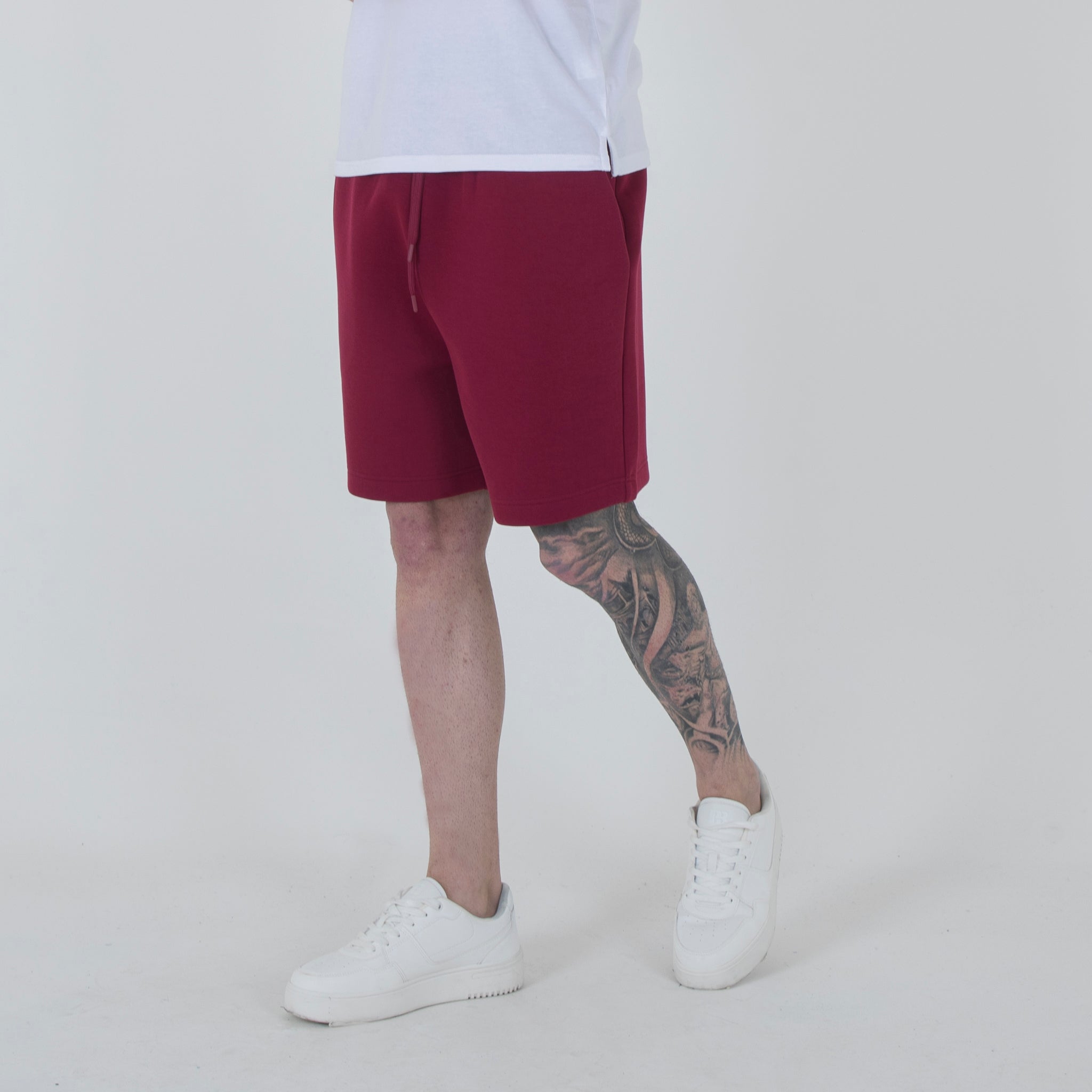 BERMUDA JOGGER BASIC-11540|Colore:Bordeaux