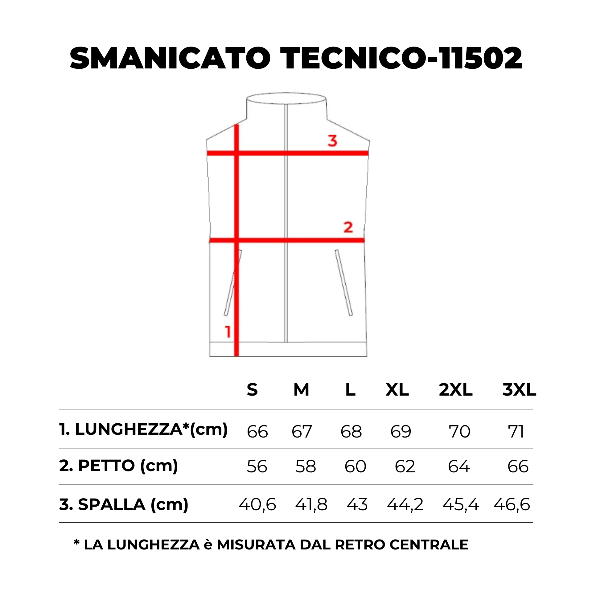 SMANICATO TECNICO-11502|Colore:Ghiaccio