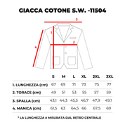 GIACCA COTONE DESTRUTTURATA-11504